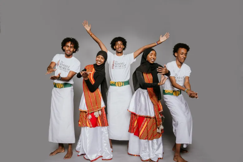 Traditional Somali dancers