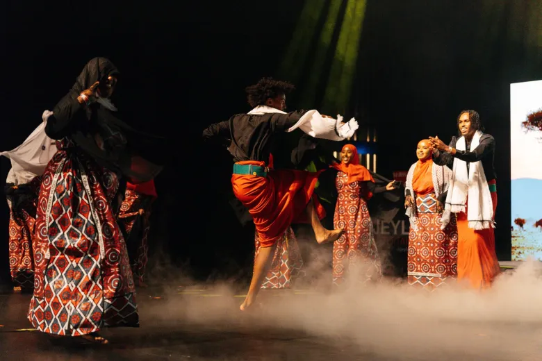 Traditional dance performance